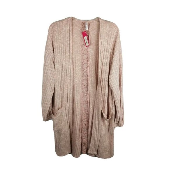 Xhilartation NWT Women's Cardigan Top ~ Sz S - Picture 1 of 4